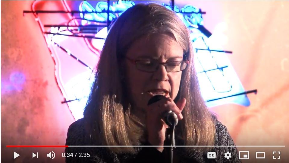 Video of Mary K. Hawley reading "Jet-Ski: Lake  Superior" at Palabra Pura